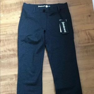 NWT betabrand gray straight yoga pants xs petite